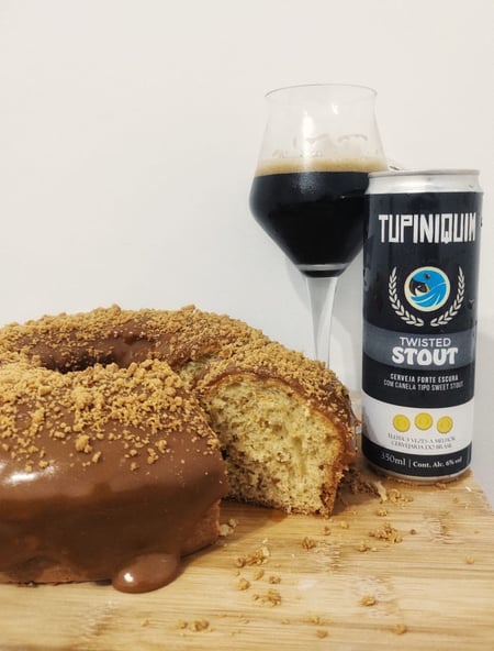 Como fazer Bolo de paçoca com sweet stout