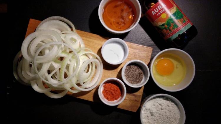 ingredientes onion rings